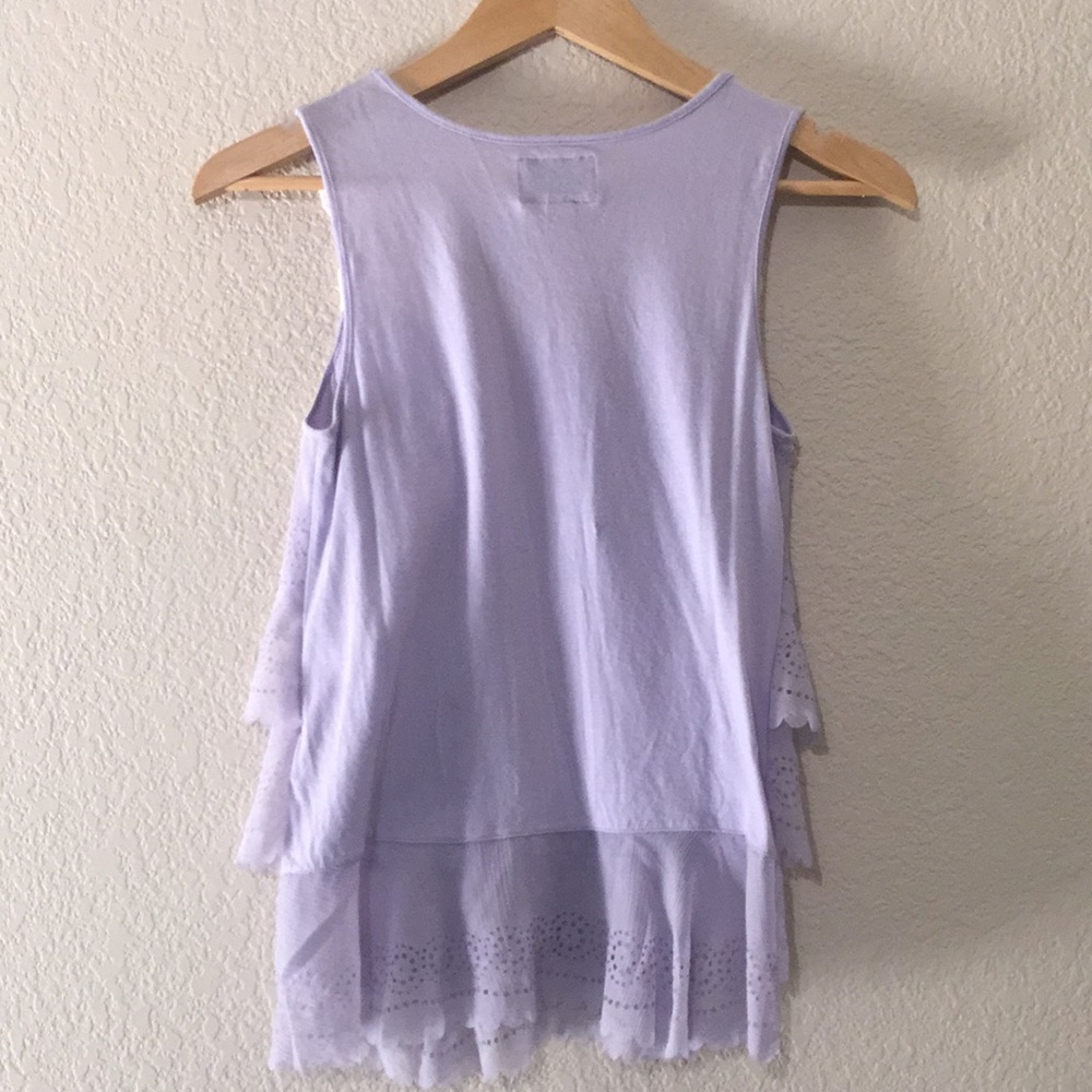 Anthropologie Deletta Circled Adornment Tank Top - Picture 3 of 9
